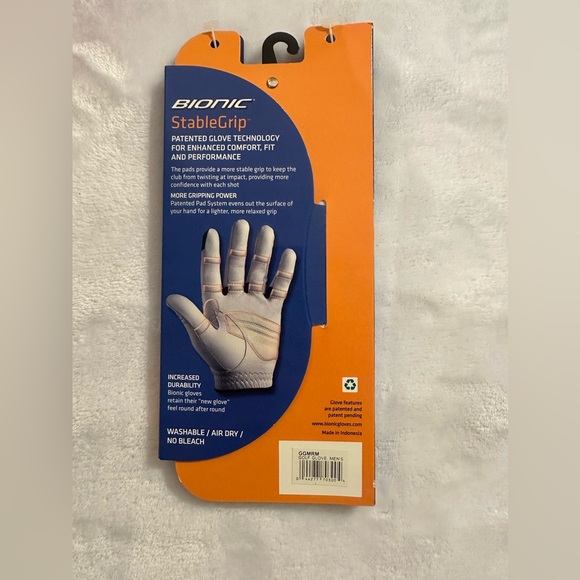 Bionic glove men’s right (lefty golfer) - Picture 2 of 3